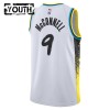 Indiana Pacers TJ McConnell Nike 2024-25 City Edition Valkoinen Pelipaidat Swingman - Lasten